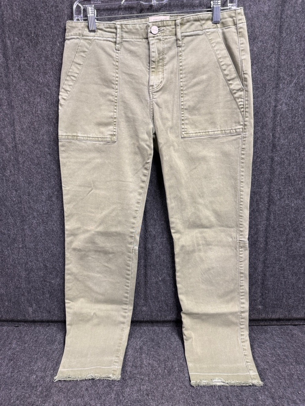 Sanctuary Olive Utility Ankle Pants - Picture 1 of 3